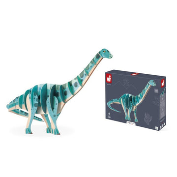 Dino Puzzle con volumen El Diplodocus, Janod