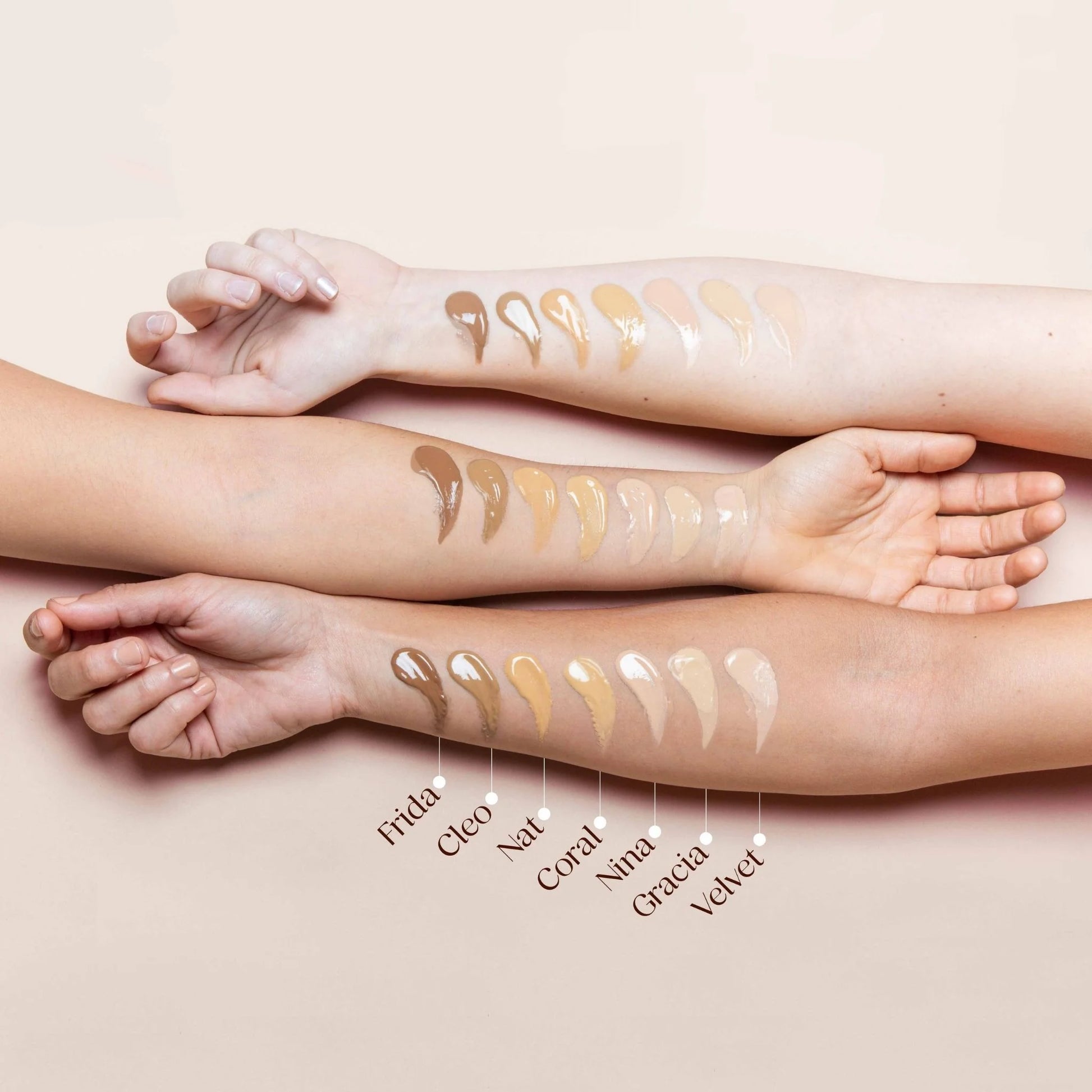 Base de maquillaje fluida, Saigu Cosmetics