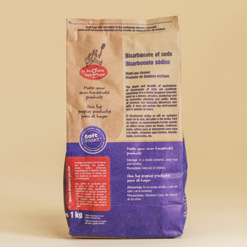 Bicarbonato de sodio 1kg. La Droguerie Ecologique