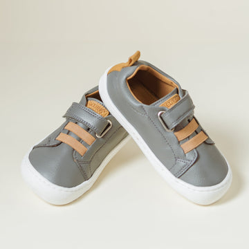 zapatos para niños grises sin cordones nens
