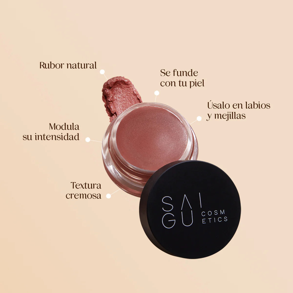 Colorete, saigu cosmetics