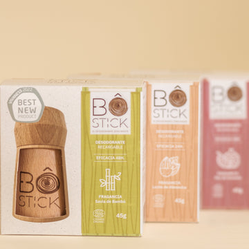 Desodorante natural y recargable de madera de haya, Bo Stick
