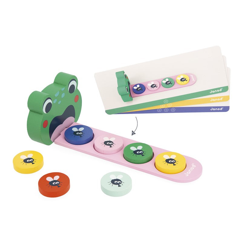 juego niños pequeños Algoritmos Rana, Janod