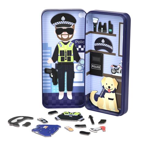 juguete para niños de policia y perro