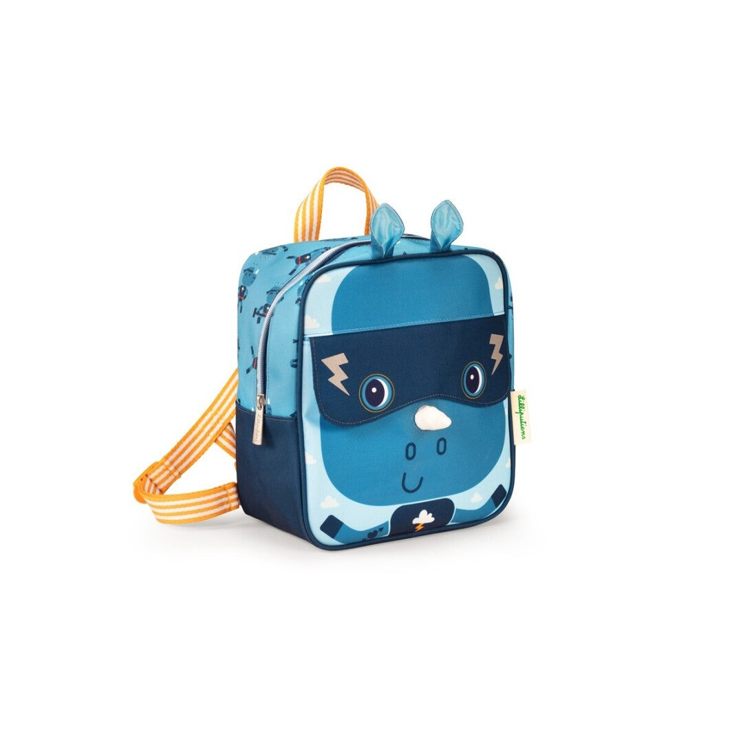 mochila azul-lilliputiens