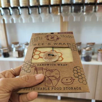 Envoltorios de cera de abeja con cierre para sándwich, Bee the Planet
