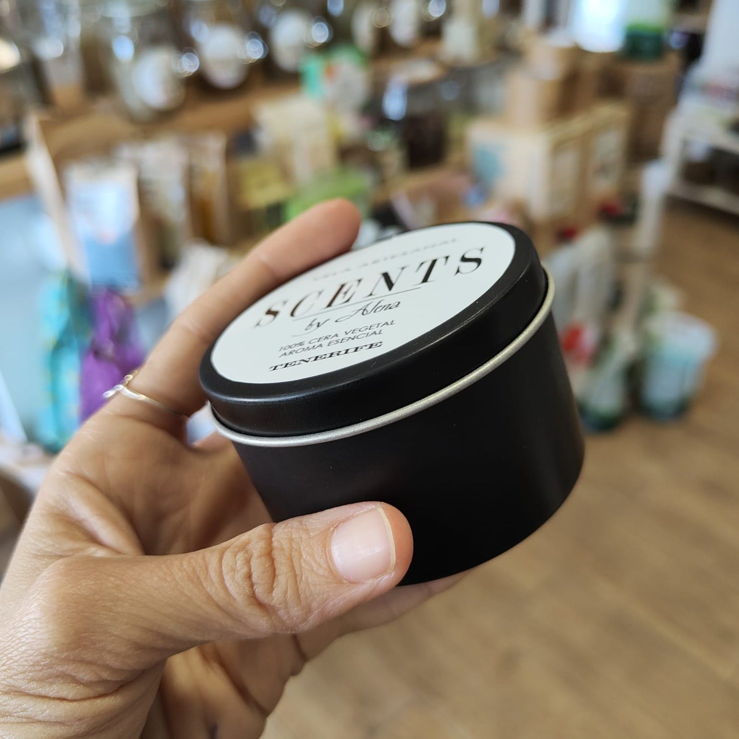 Vela en Lata 100% natural, Scents by Alena