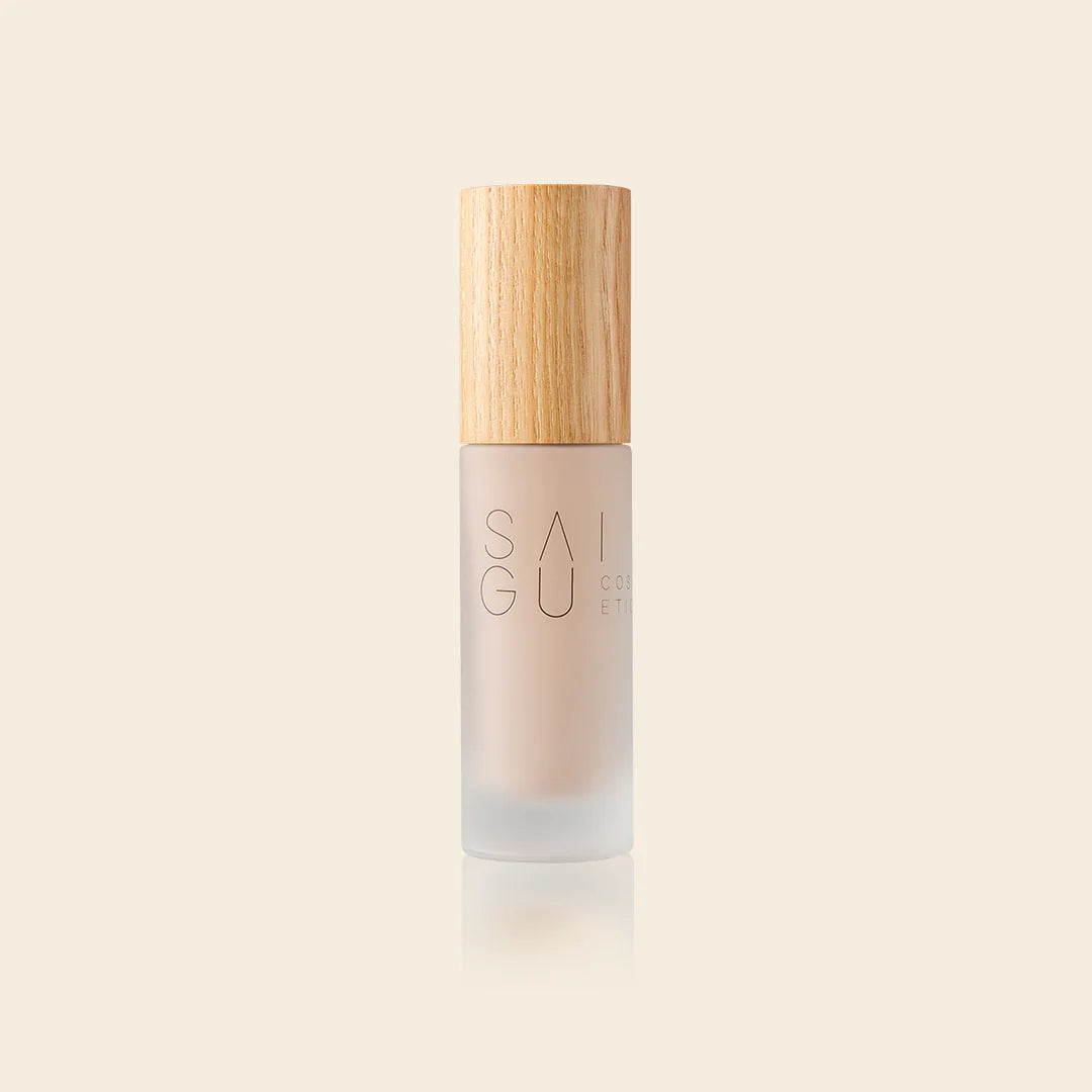 Base de maquillaje fluida, Saigu Cosmetics