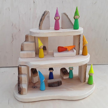 Casita de gnomos, Ludimat