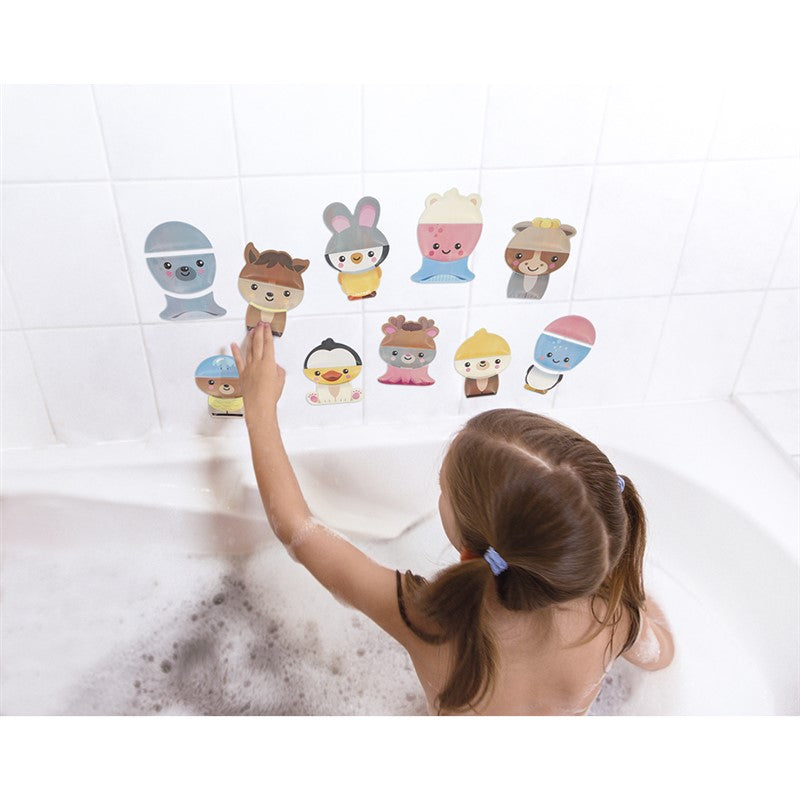 Mezclar y combinar animales de baño, Janod