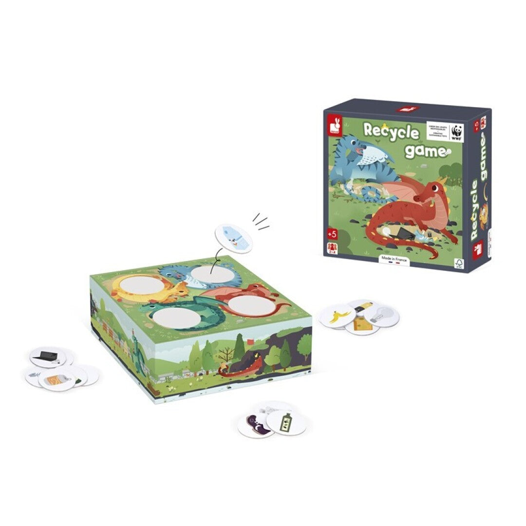 Juego de cooperación de reciclaje, Janod