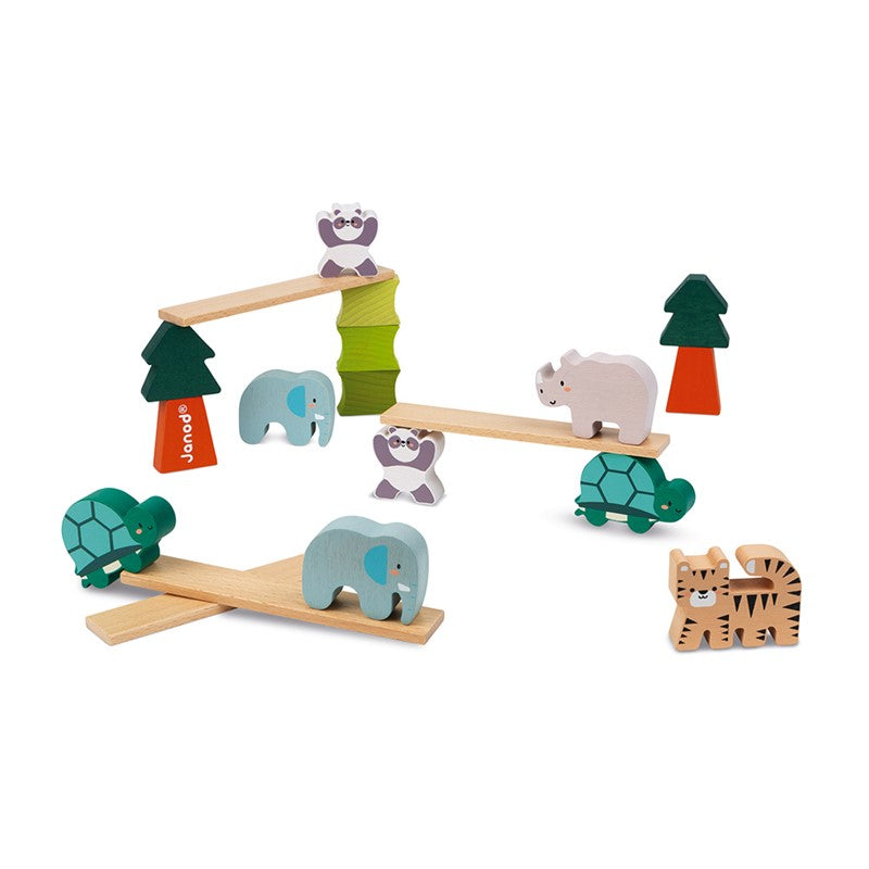 Juego de equilibrio animales, Janod