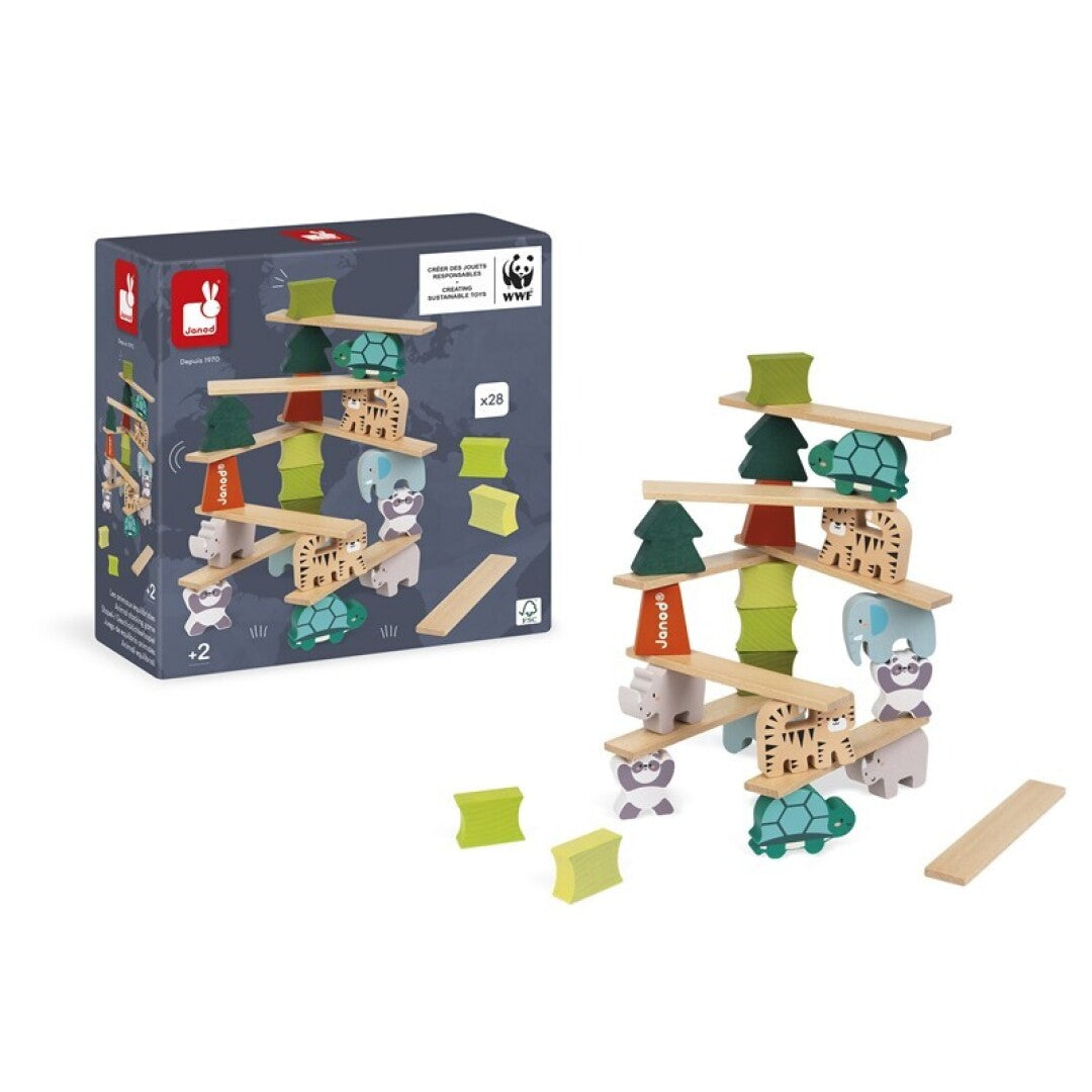 Juego de equilibrio animales, Janod