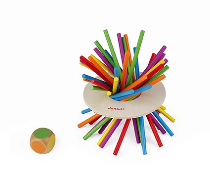 Juego de habilidad Crazy Sticks, Janod