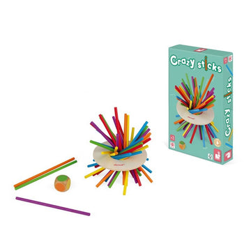 Juego de habilidad Crazy Sticks, Janod