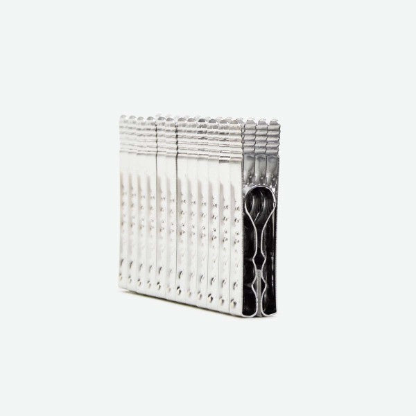 pinzas de acero inoxidable pack 12