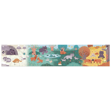 Puzzle panorámico 4 estaciones, Janod