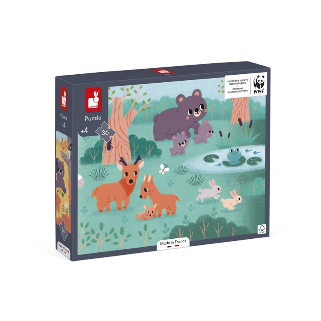 puzzle de animales